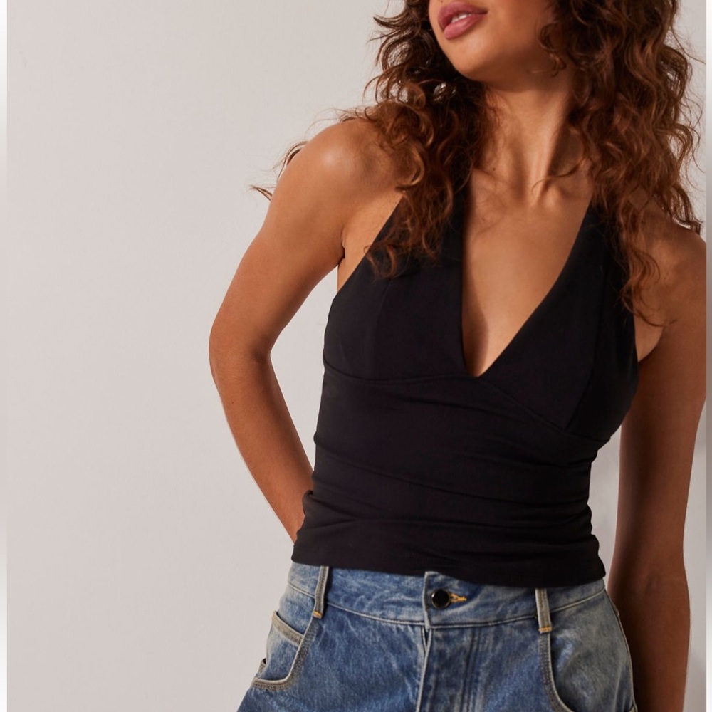 Free People Have it All Halter Top